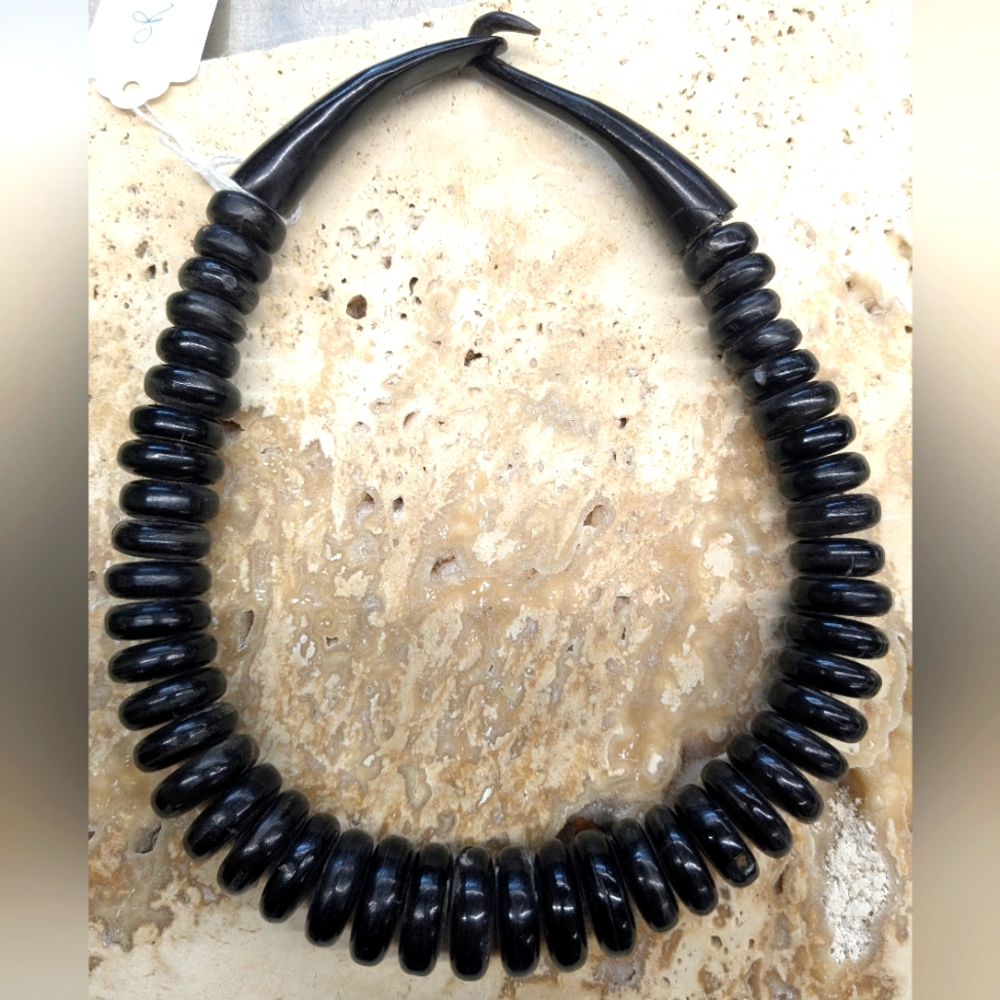 100% Horn Carved Necklace